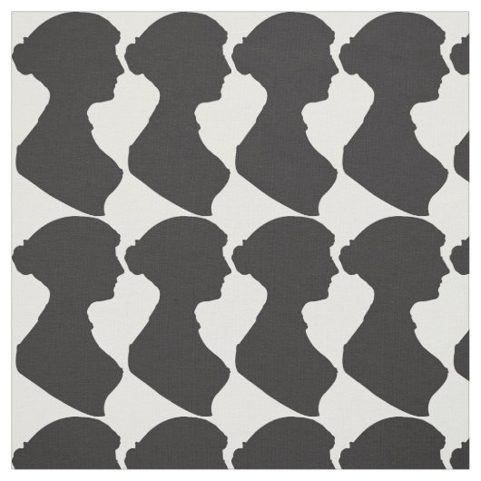 Jane Austen-Gewebe Stoff (Muster)
