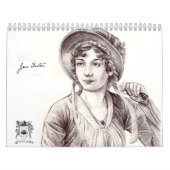 Jane Austen-Gewohnheit mit einem Lächeln Kalender (Titelbild)