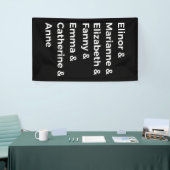 Jane Austen Heroines I Banner (Messeveranstaltung)