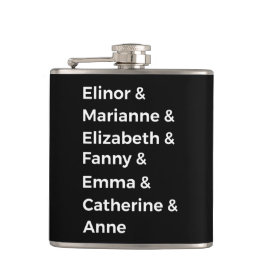 Jane Austen Heroines I Flachmann