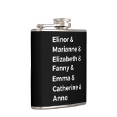 Jane Austen Heroines I Flachmann (Rechts)