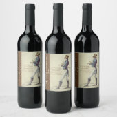 Jane Austen Herr Darcy Personalisiert Wine Label Weinetikett (Flaschen)