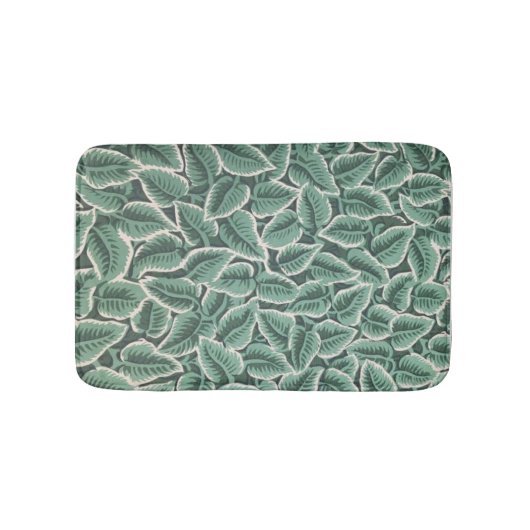 Jane Austen Home Wallpaper Badematte (Vorderseite)