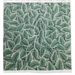 Jane Austen Home Wallpaper Duschvorhang