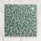 Jane Austen Home Wallpaper Geschenkanhänger (Rückseite)