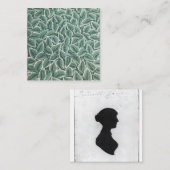 Jane Austen Home Wallpaper Mitteilungskarte (Vorne/Hinten)