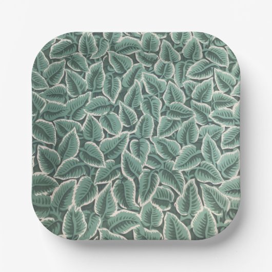 Jane Austen Home Wallpaper Pappteller (Vorderseite)