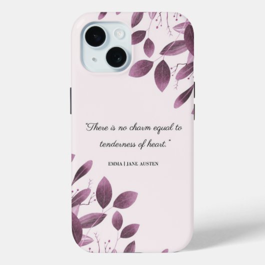 Jane Austen Inspirierter Fall Case-Mate iPhone Hülle (Rückseite)