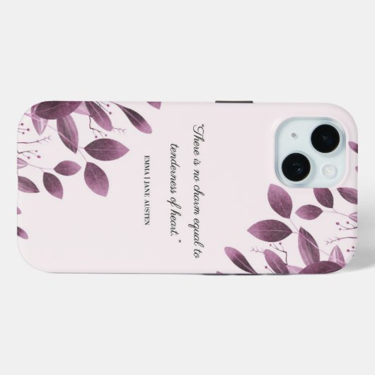 Jane Austen Inspirierter Fall Case-Mate iPhone Hülle (Rückseite (Horizontal))
