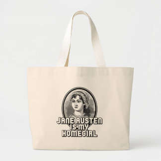 Jane Austen Jumbo Stoffbeutel