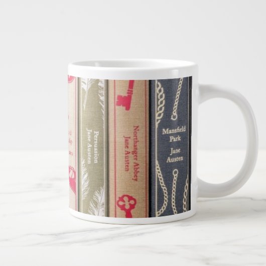 Jane Austen Jumbo-Tasse (Rechts)