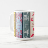 Jane Austen Kaffeetasse (Vorderseite Links)