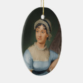 Jane Austen Keramik Ornament (Rechts)