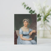 Jane Austen lädt ein Postkarte (Stehend Vorderseite)