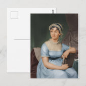 Jane Austen lädt ein Postkarte (Vorne/Hinten)