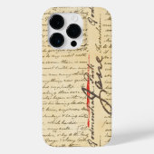 Jane Austen Letter Case-Mate iPhone Hülle (Rückseite)