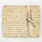 Jane Austen Letter Mousepad (Vorne)