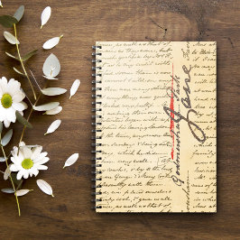 Jane Austen Letter Notizblock