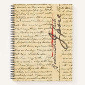 Jane Austen Letter Notizblock (Vorderseite)