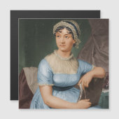 Jane Austen Magneteinladung (Vorne/Hinten)