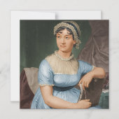 Jane Austen Magneteinladung (Vorderseite)