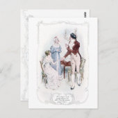 Jane Austen Mansfield Park Illustration Postcard Postkarte (Vorne/Hinten)