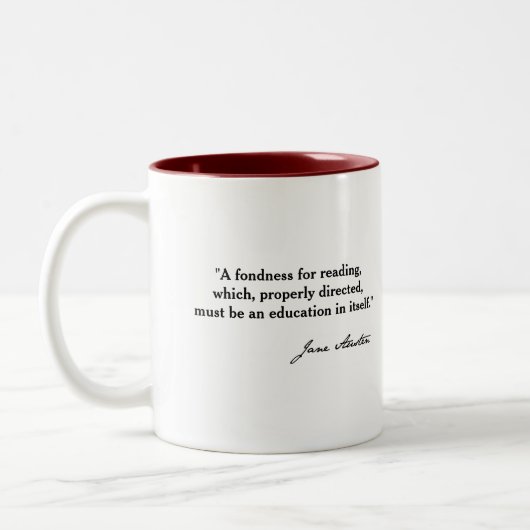 Jane Austen Mansfield Park Tasse (Links)