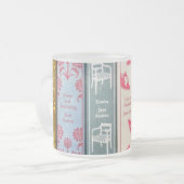Jane Austen Mattglastasse (Vorderseite Links)