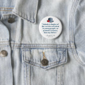 Jane Austen - Mein Vater - Vintager Hut Button (Beispiel)
