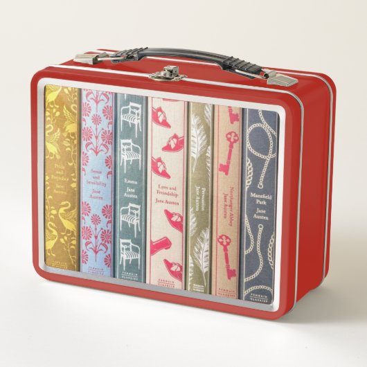 Jane Austen Metall Brotdose (Vorderseite)