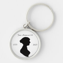 Jane Austen mit 250 Schlüsselanhänger
