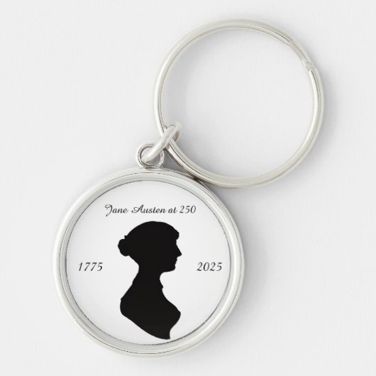Jane Austen mit 250 Schlüsselanhänger (Vorne)