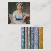 Jane Austen Mitteilungskarten (Vorne/Hinten)