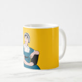 Jane Austen mug makes a great gift! Kaffeetasse (VorderseiteRechts)