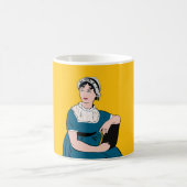 Jane Austen mug makes a great gift! Kaffeetasse (Mittel)