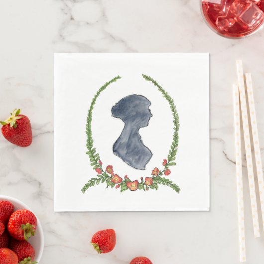 Jane Austen Napkins Serviette (Beispiel)