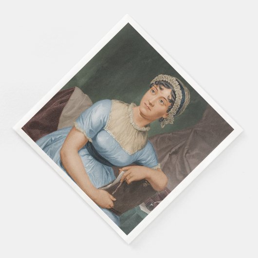 Jane Austen napkins Serviette (Ecke)