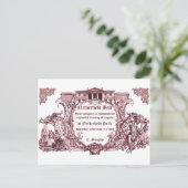 Jane Austen: Netherfield Ball Einladungskarten (Stehend Vorderseite)