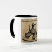 Jane Austen: Nichts aber Tee Tasse (Vorderseite Links)