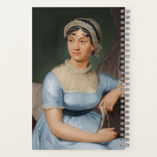 Jane Austen notebook Notizblock (Rückseite)