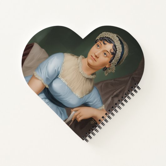 Jane Austen notebook Notizblock (Rückseite)