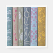 Jane Austen Novels Napkins Serviette (Vorderseite)