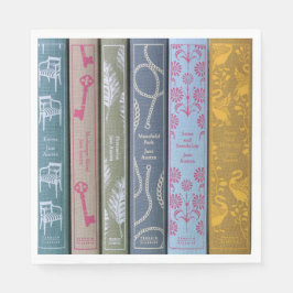 Jane Austen Novels Napkins Serviette