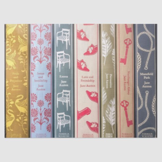 Jane Austen Novels Seidenpapier (Vorderseite)