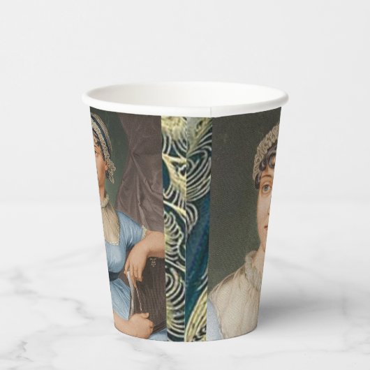 Jane Austen Pappbecher (Rechts)