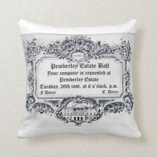 Jane Austen: Pemberley Anwesen-Ball Kissen