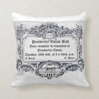 Jane Austen: Pemberley Anwesen-Ball Kissen