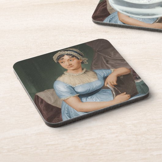 Jane Austen Plastic Untersetzer Set (Linke Seite)