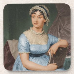 Jane Austen Plastic Untersetzer Set