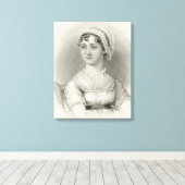 Jane Austen Portrait Leinwanddruck (Insitu (Holzboden))